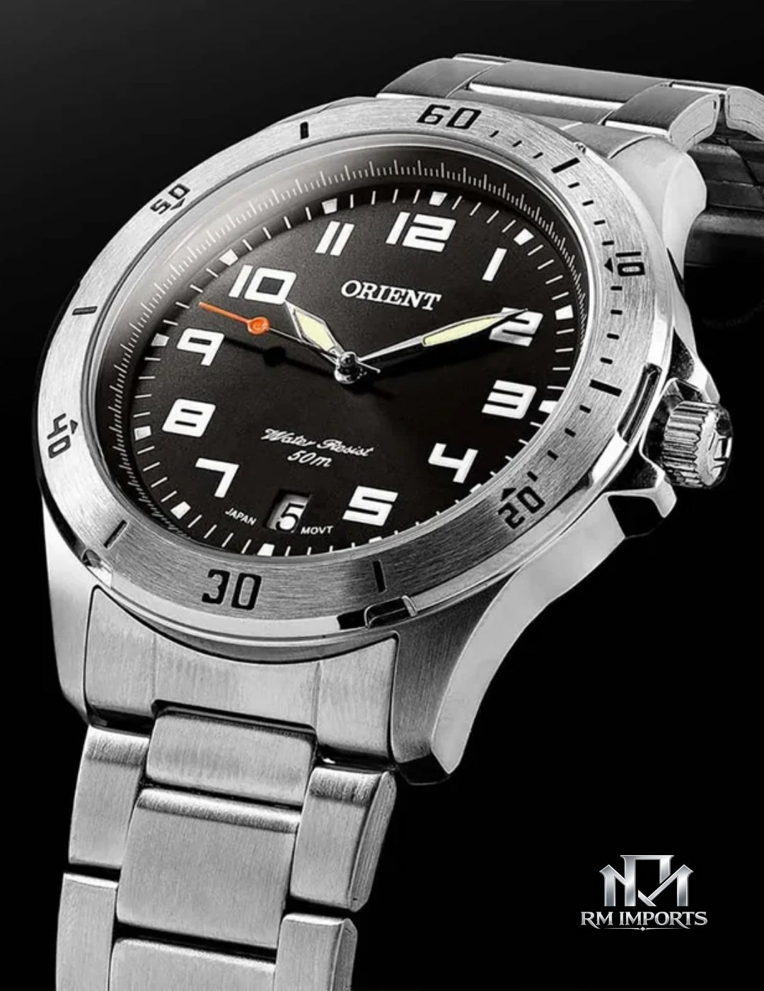 Relógio Orient Masculino Sport Com Calendário Mbss1155ag2sx RM IMPORTS