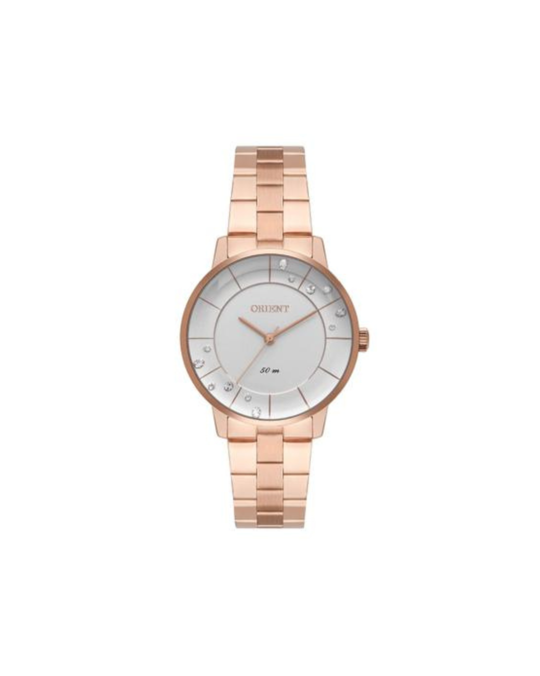 Relógio Feminino Orient Eternal Rose Gold com Cristais