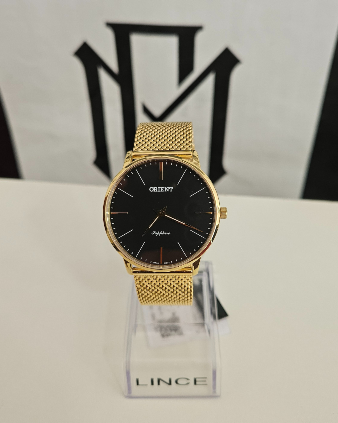 Relógio Orient Masculino Slim Safira