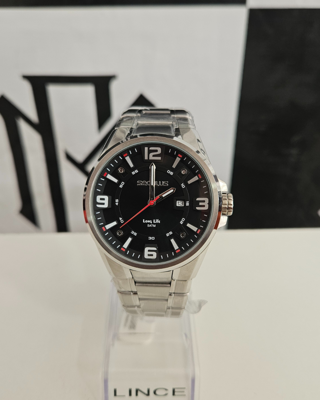 Relógio Seculus Masculino Long Life
