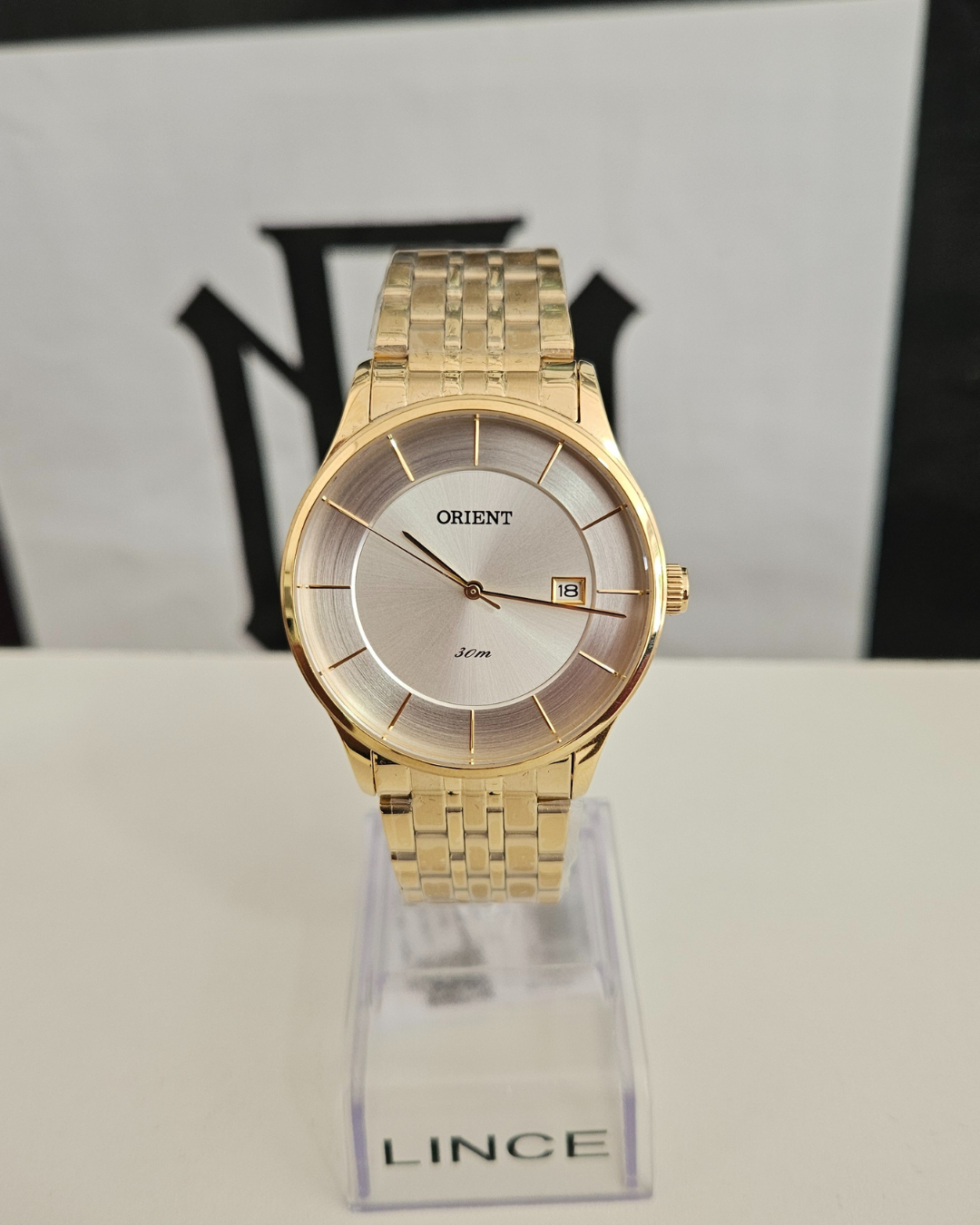 Relógio Orient Masculino Eternal Dourado