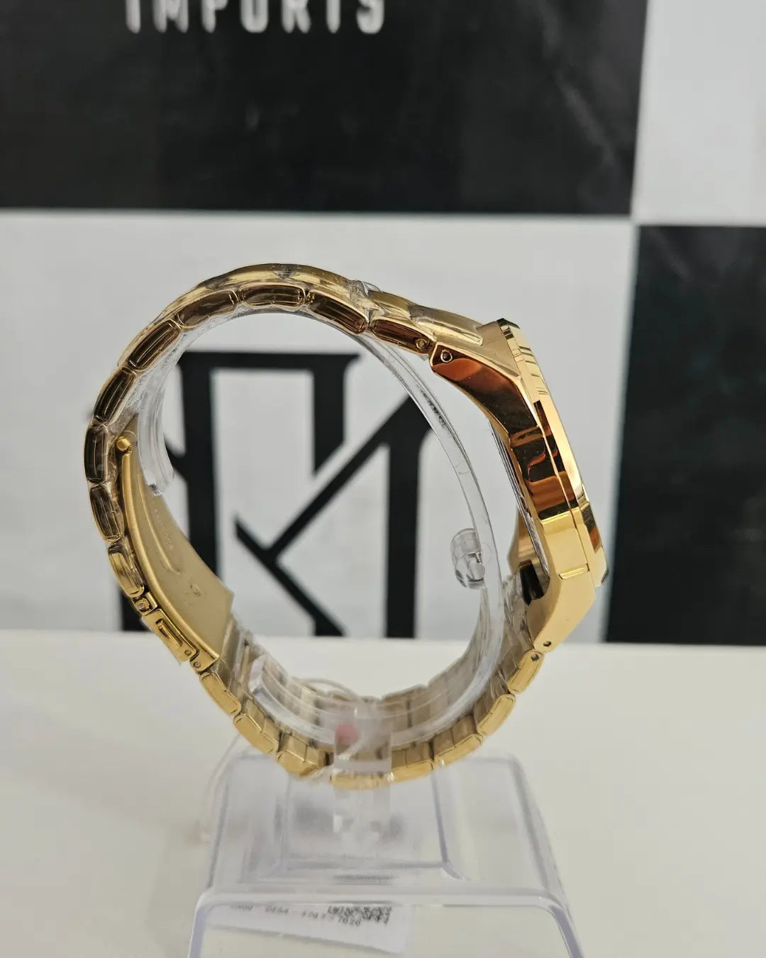 Relógio Masculino Orient Analógico Dourado RM IMPORTS