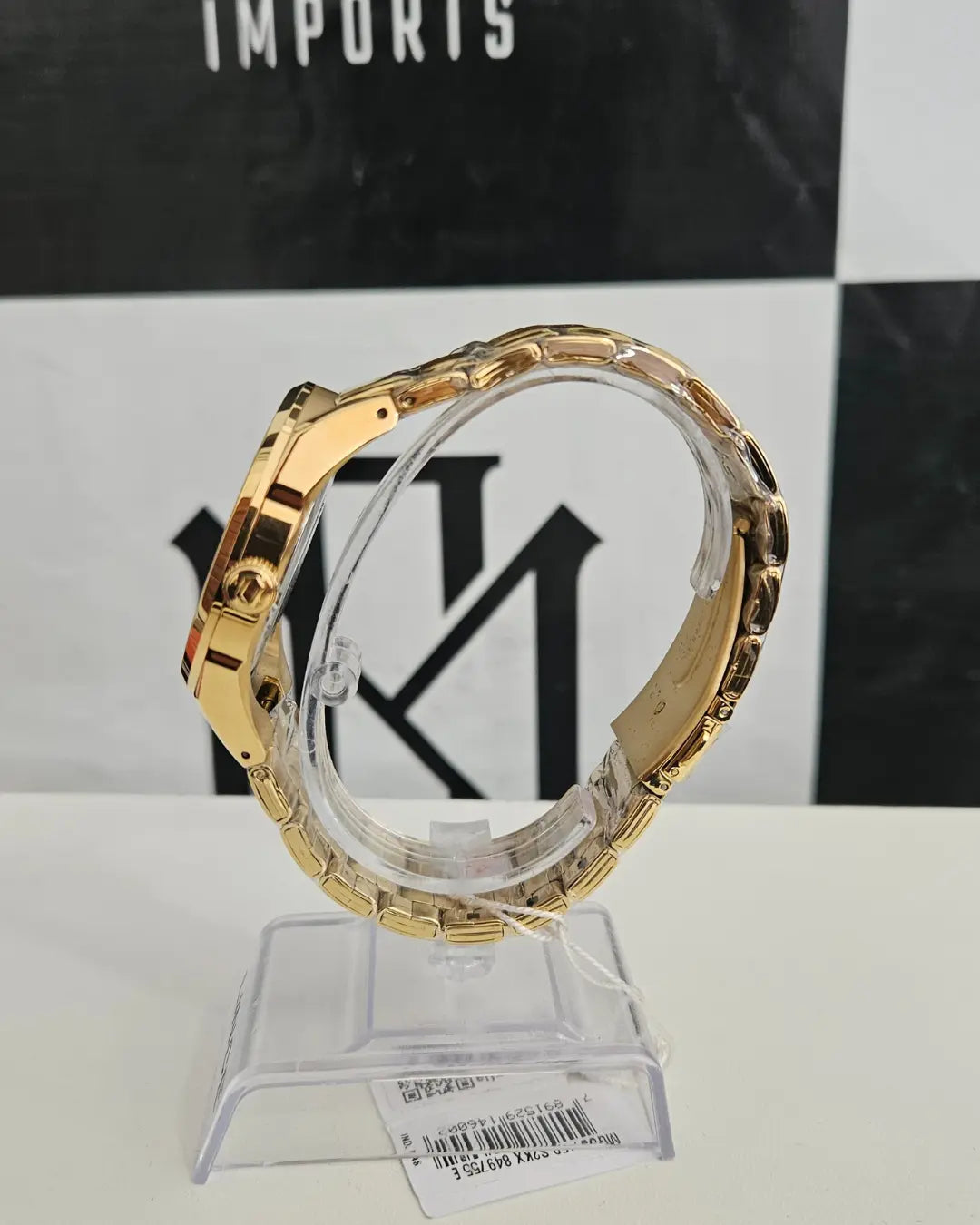 Relógio Masculino Orient Analógico Dourado RM IMPORTS