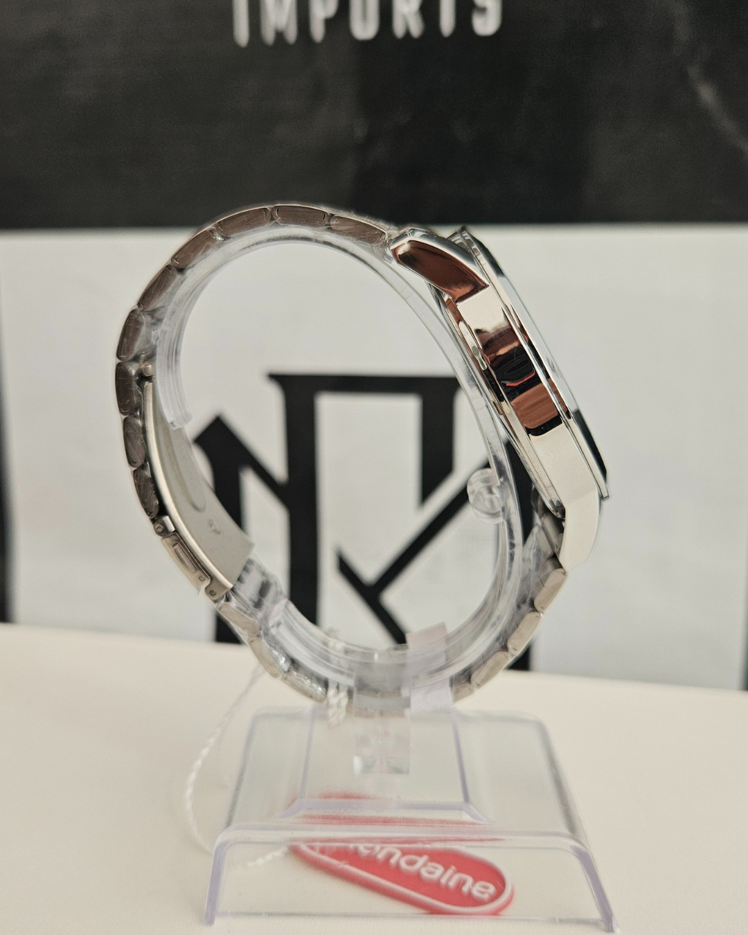 Relógio Mondaine Masculino Prata com Pulseira em Aço – Analógico RM IMPORTS