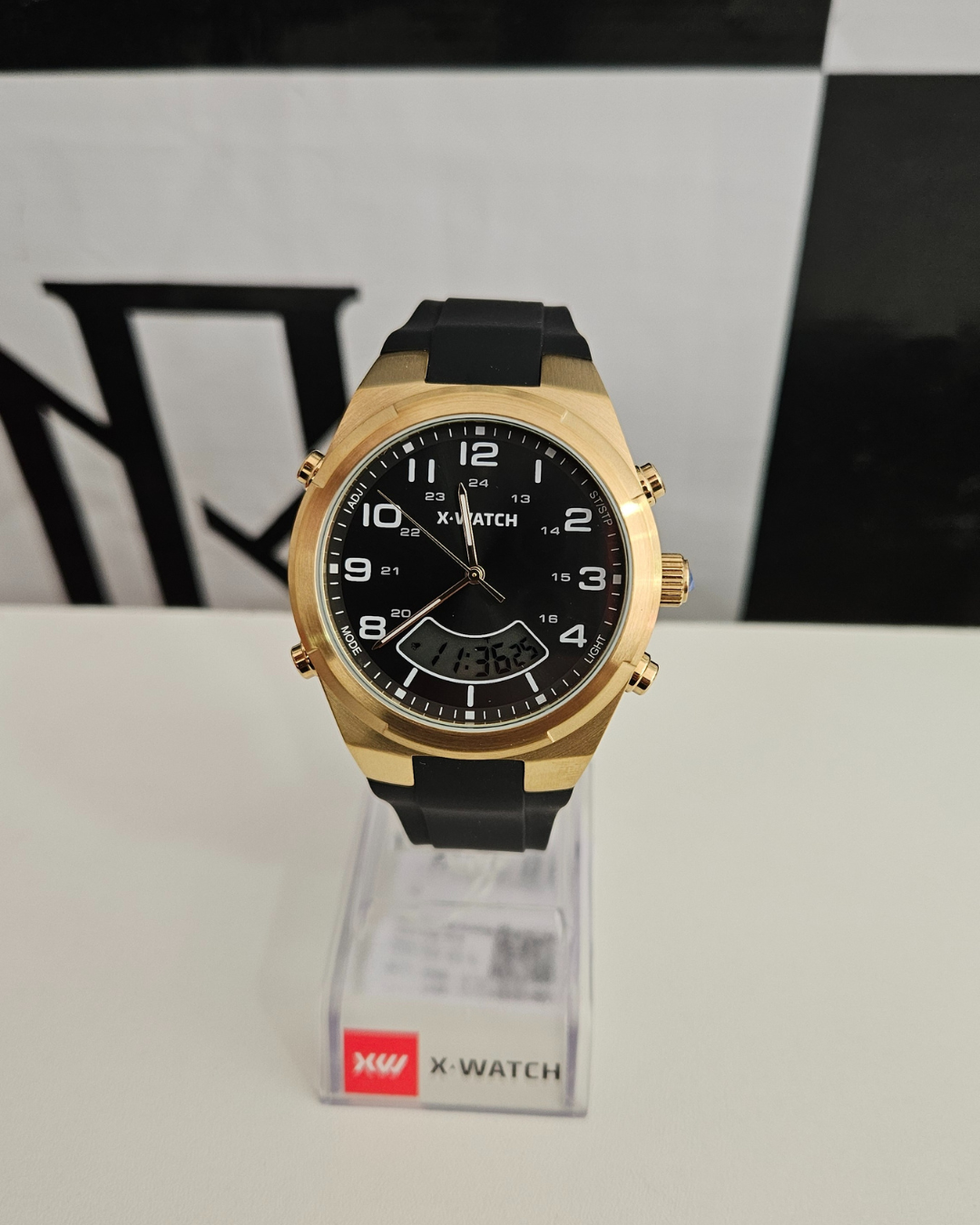 Relógio X-Watch Masculino XTEEL Anadigi Preto