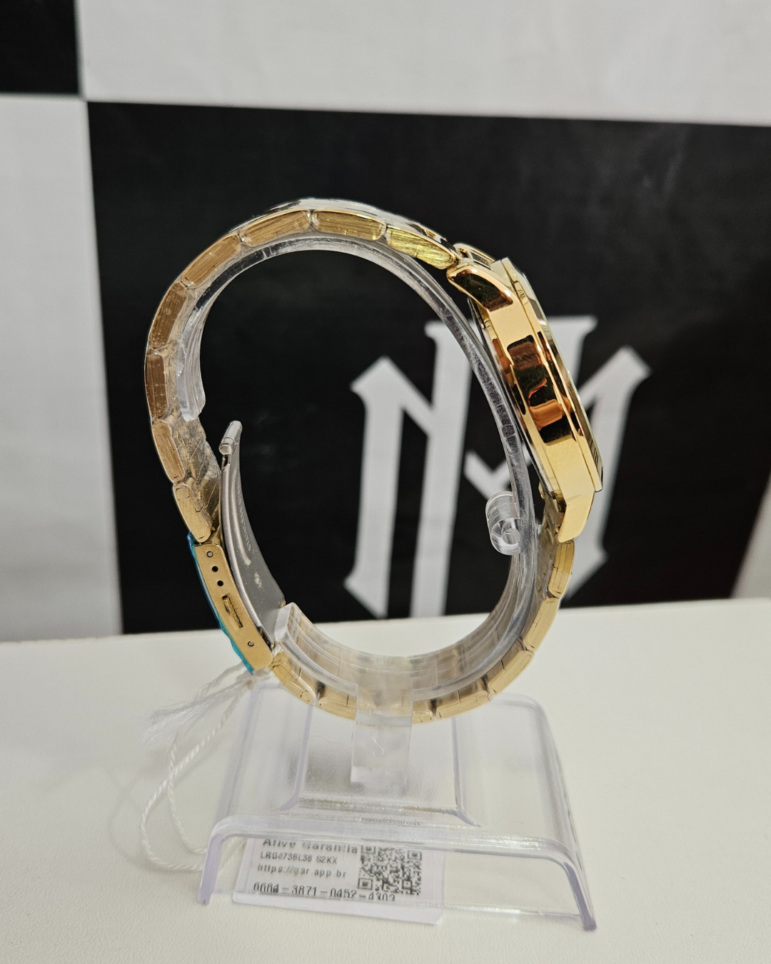 Relógio Lince Feminino Dourado Analógico