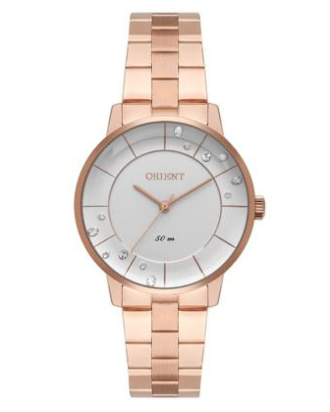 Relógio Feminino Orient Eternal Rose Gold com Cristais