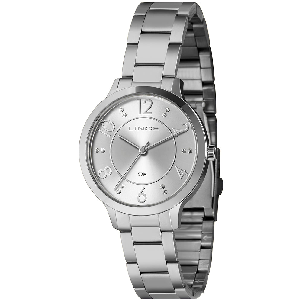Relógio Feminino Lince Prata Elegance – Ref. LRM4738L38-S2SX