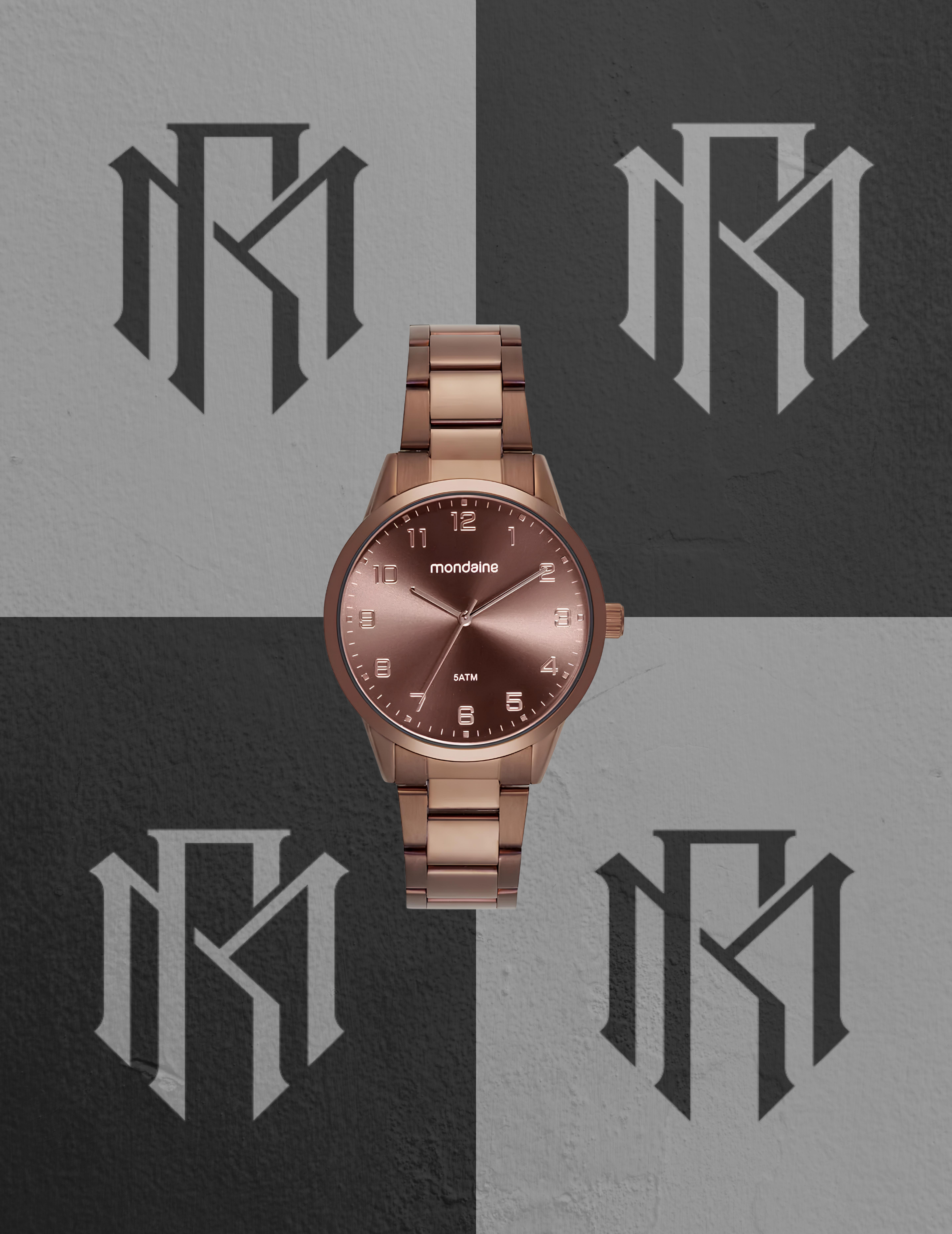 Relógio Mondaine 32942LPMVME1 Feminino Marrom Clássico 38mm