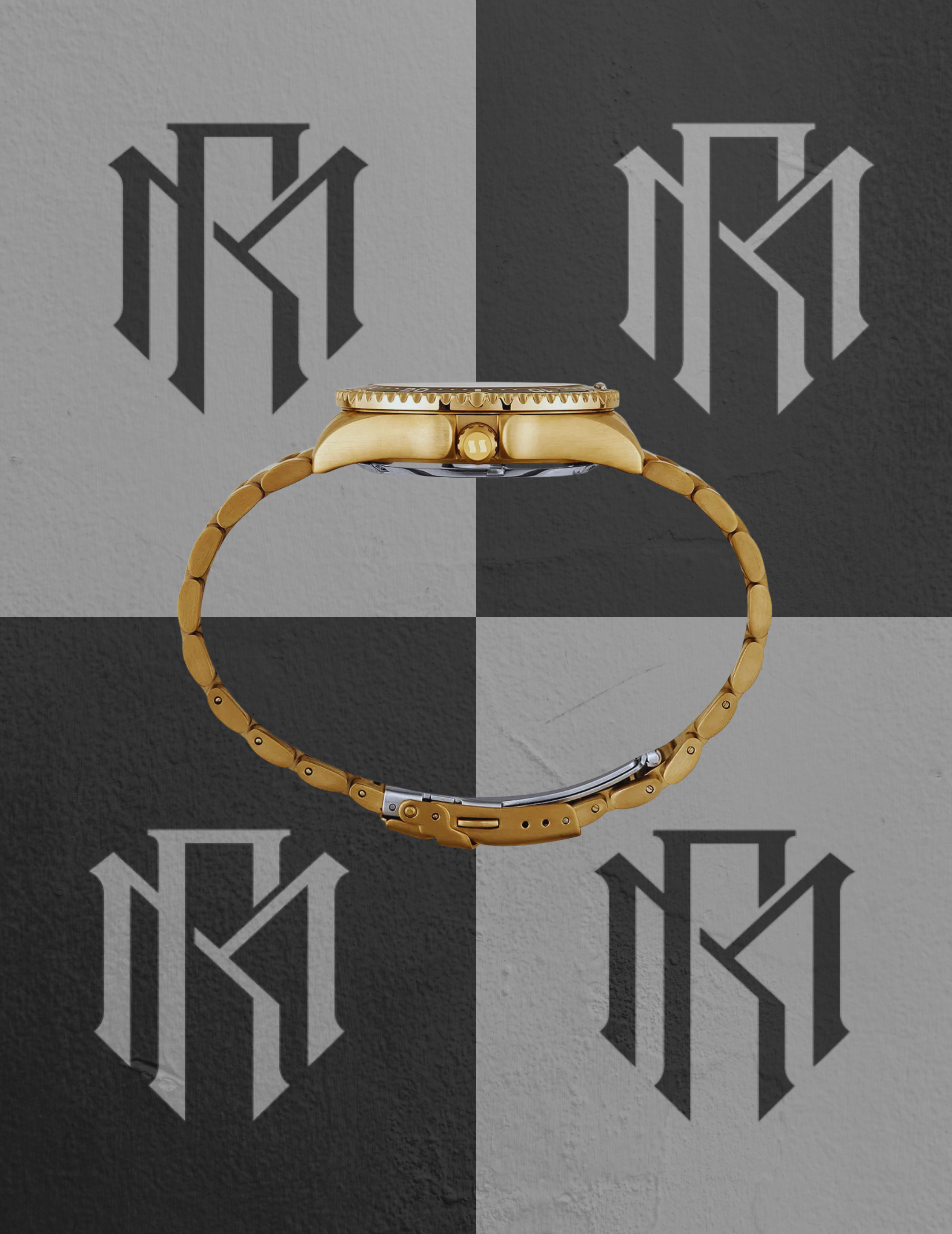 Relógio Seculus 44237GPSVDA3 Diver Automático Dourado 42mm 10ATM