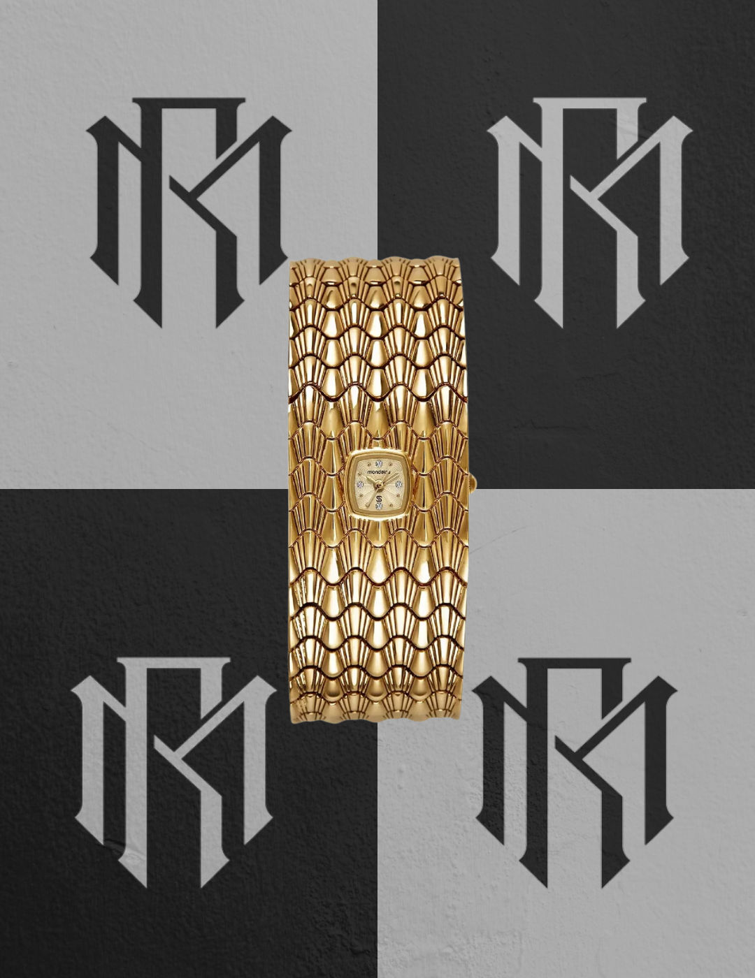 Relógio Bracelete Mondaine 33046LPMVDM1 Sabrina Sato Dourado
