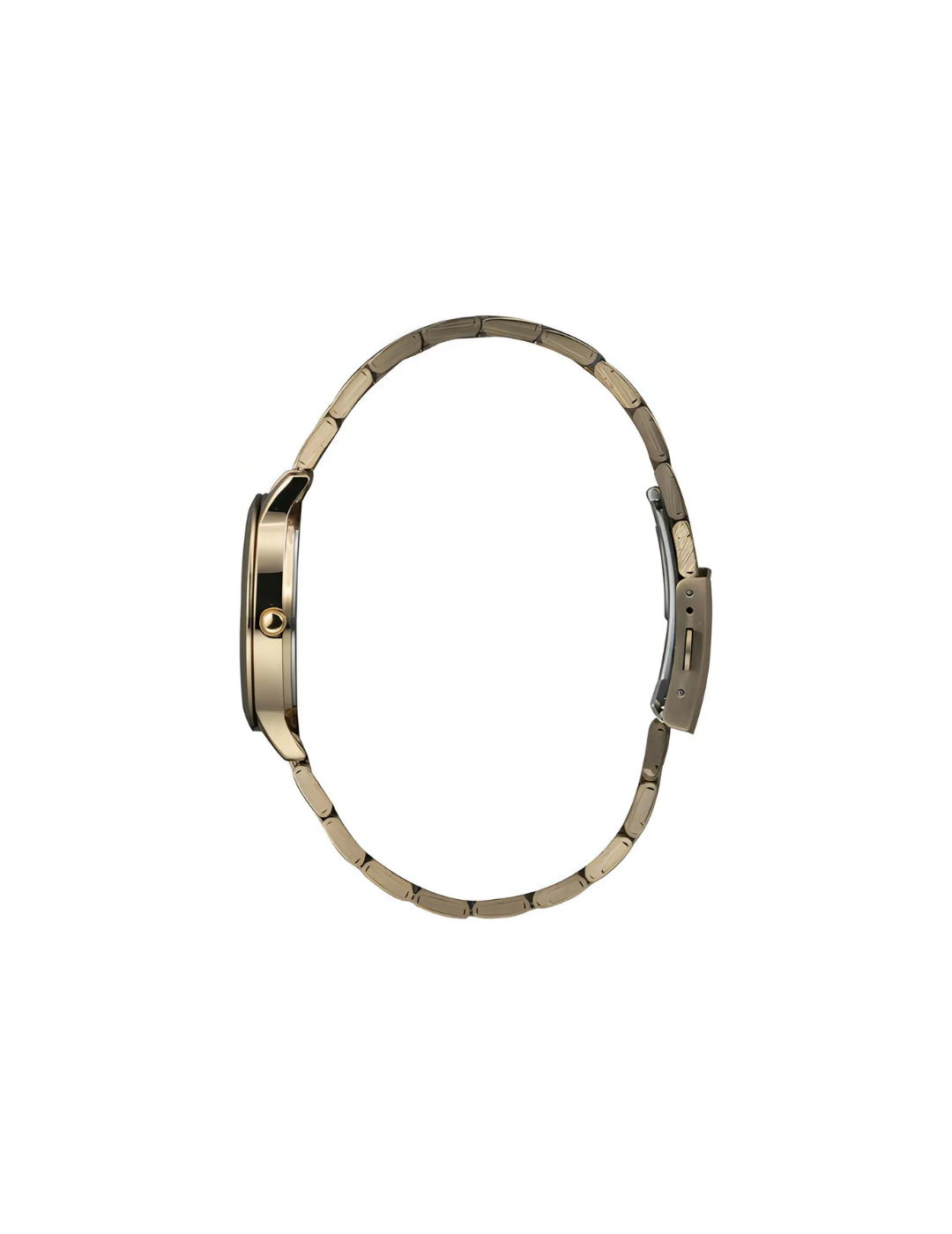 O Relógio Lince Social Dourado Feminino