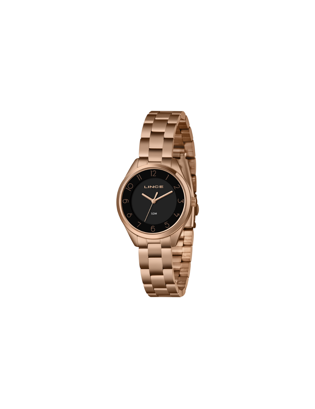 O Relógio Lince Urban Dourado Feminino RM IMPORTS