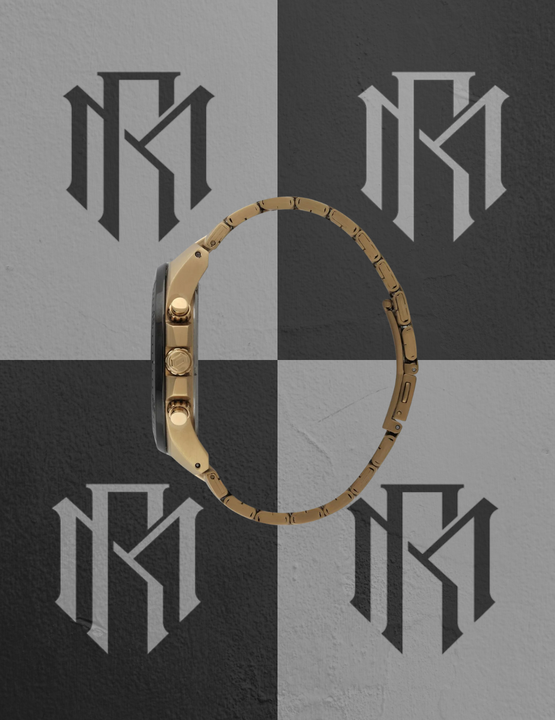 Relógio Masculino Orient Dourado Cronógrafo