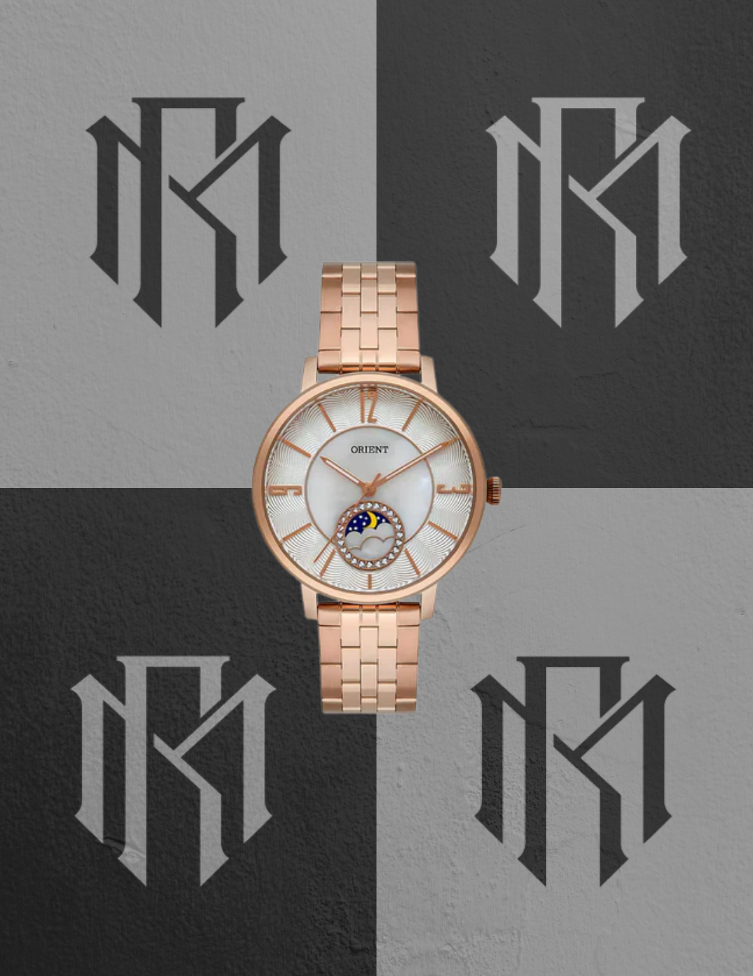 Relógio Orient FRSS0110 S2RX Feminino Rose Gold Analógico 5ATM
