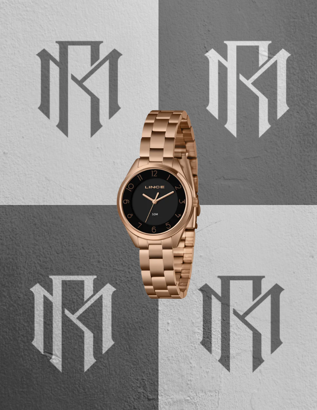 Relógio Lince Dourado Feminino LRT4800L36 R2KR
