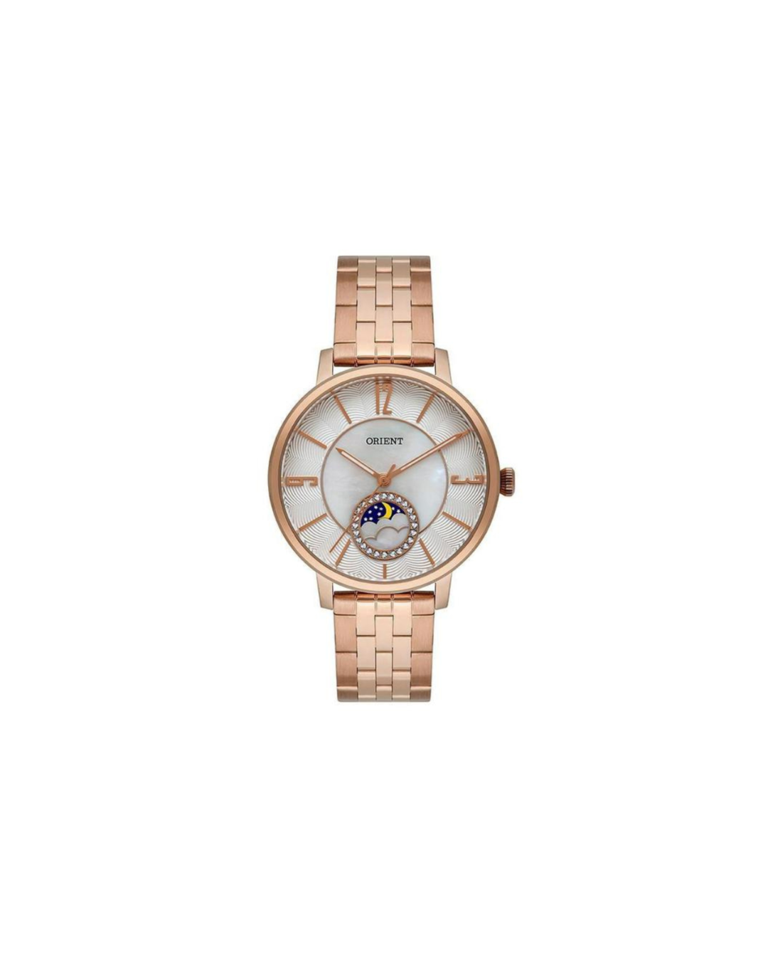 Relógio Feminino Orient Dourado com Indicador Dia e Noite