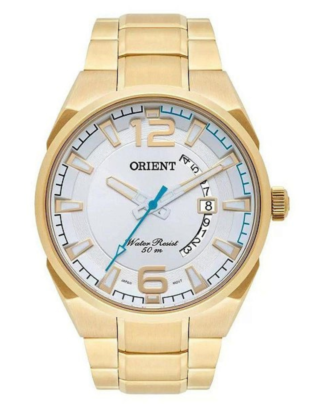 Relógio Masculino Orient Analógico Dourado