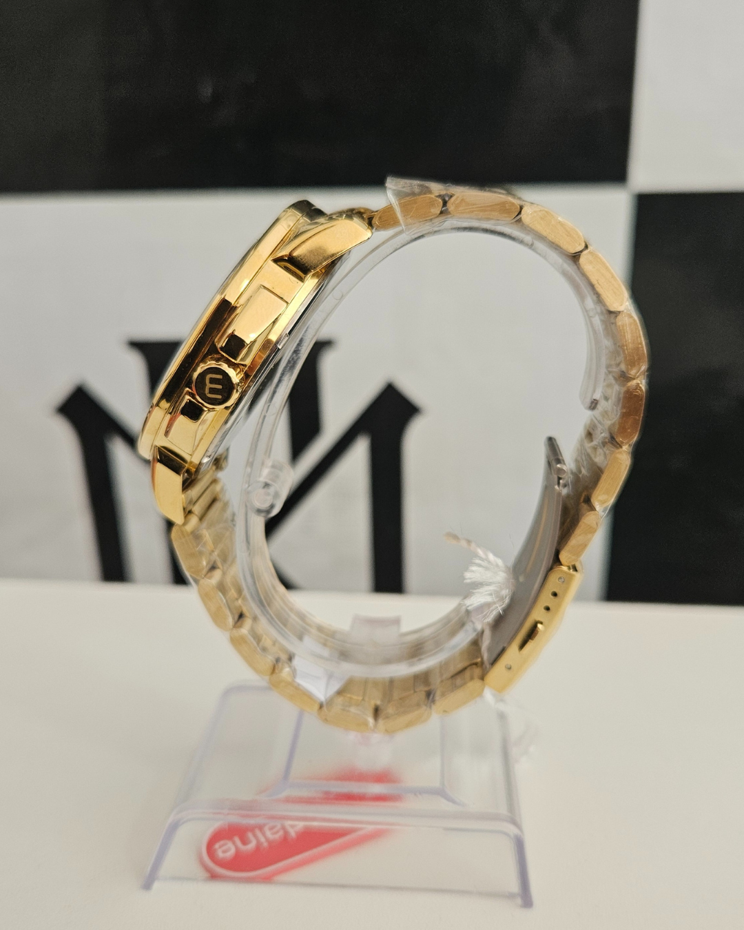 Relógio Mondaine Masculino Dourado/Branco – Ref. 32878GPMVDE1