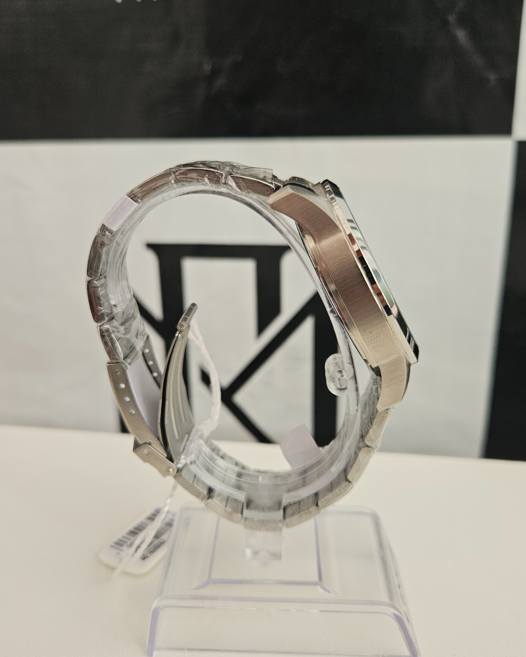 Relógio Seculus Masculino Long Life Prata Mostrador Azul