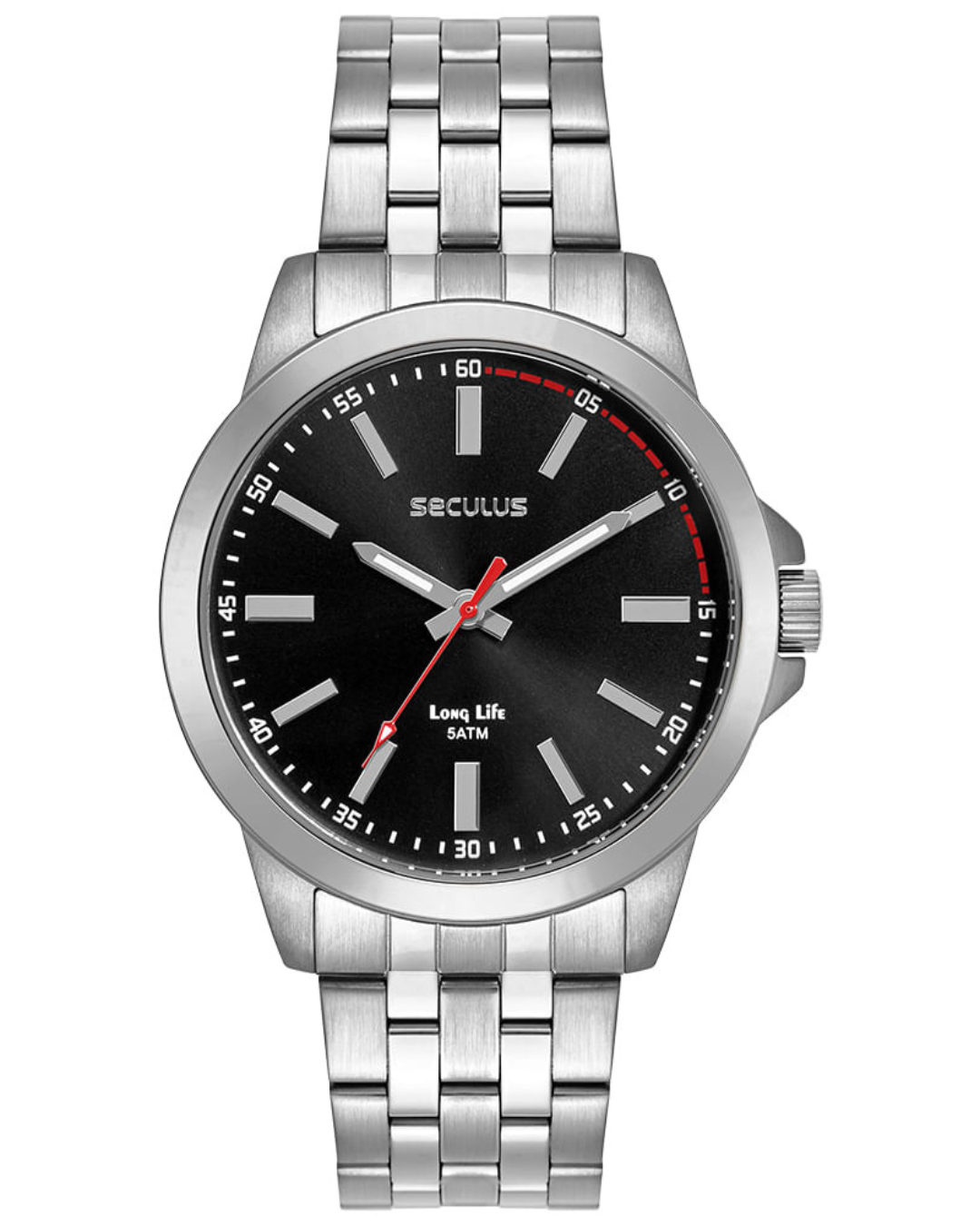 Relógio Seculus Masculino Long Life Analógico 44200G0SVNA1