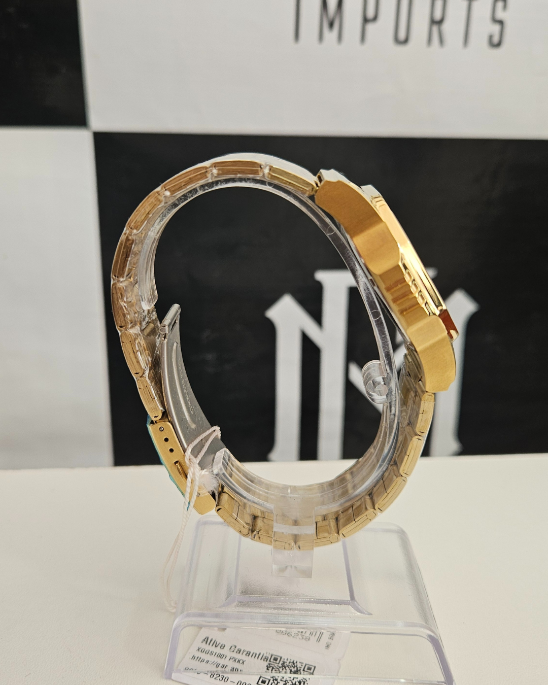Relógio X-Watch Masculino Dourado XGGS1001.