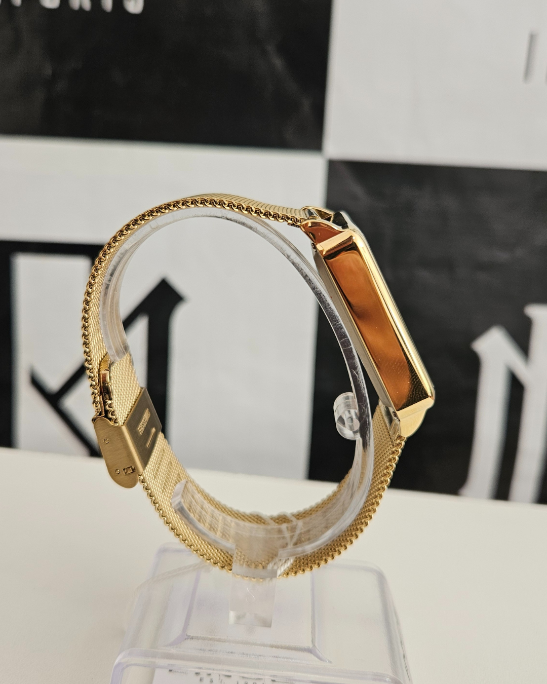 Relógio Lince Feminino Ref: Mdg4619l Bxkx Digital LED Dourado