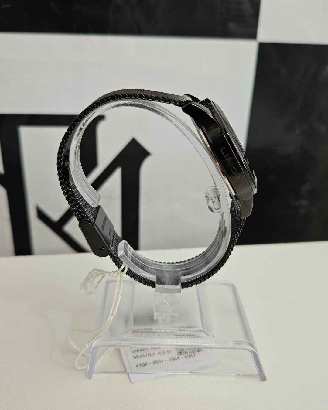 Smartwatch Lince Fit Preto Pulseira Mesh