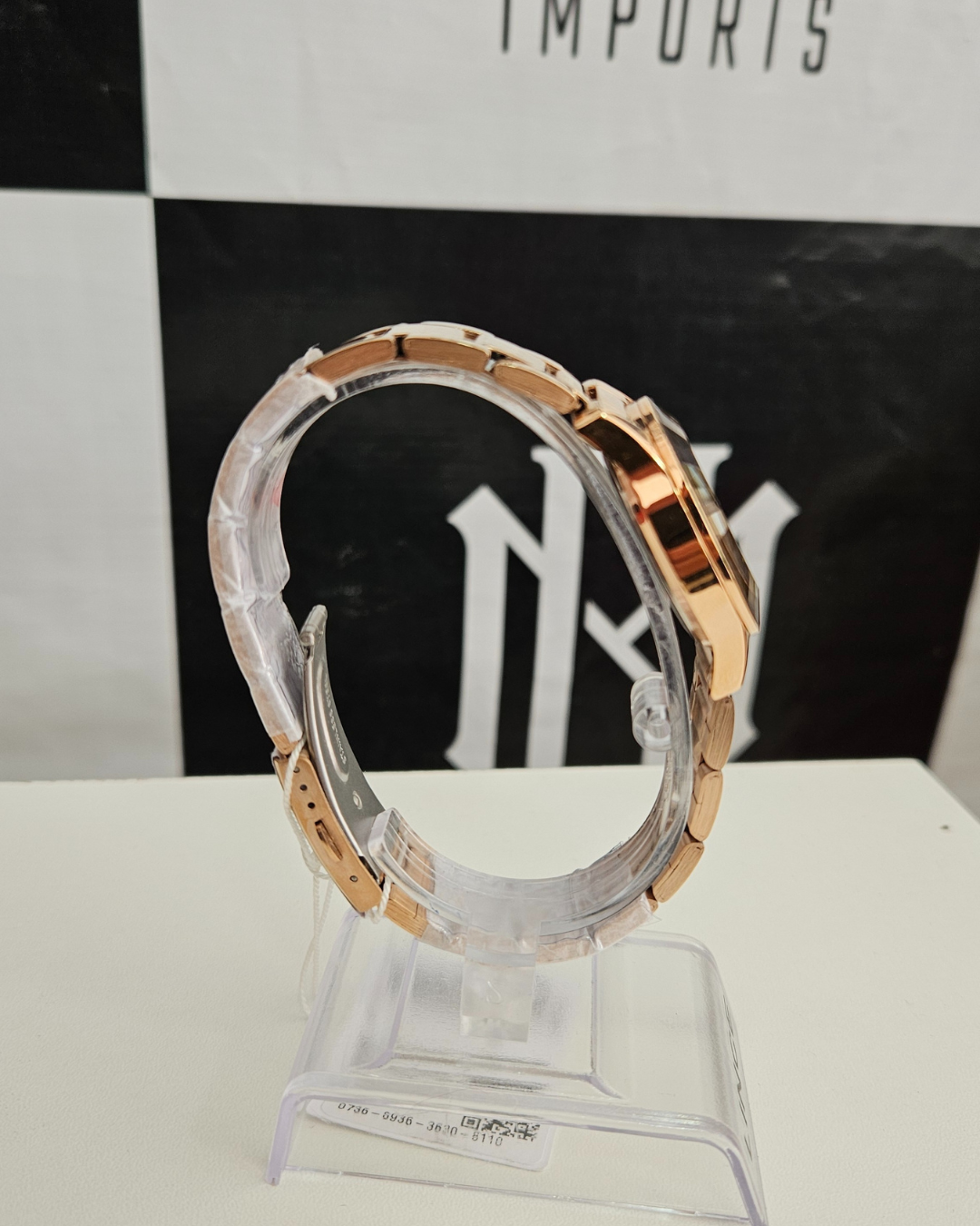 Relógio Lince Rosê Gold Feminino Analógico