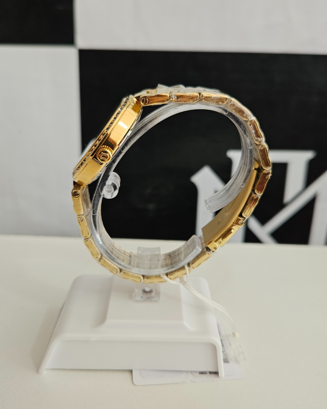 Relógio Feminino Orient Eternal Dourado com Cristais – 35 mm