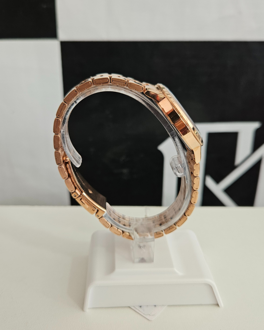 Relógio Feminino Orient Eternal Rose Gold com Cristais