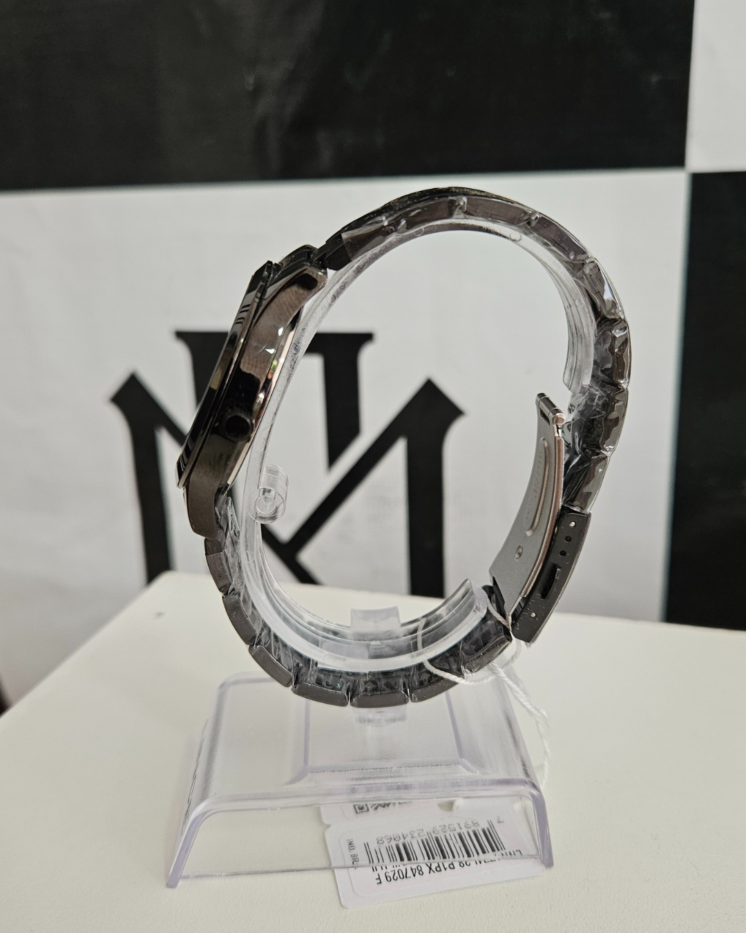 Relógio Lince Feminino Preto All Black com Mostrador Cintilante