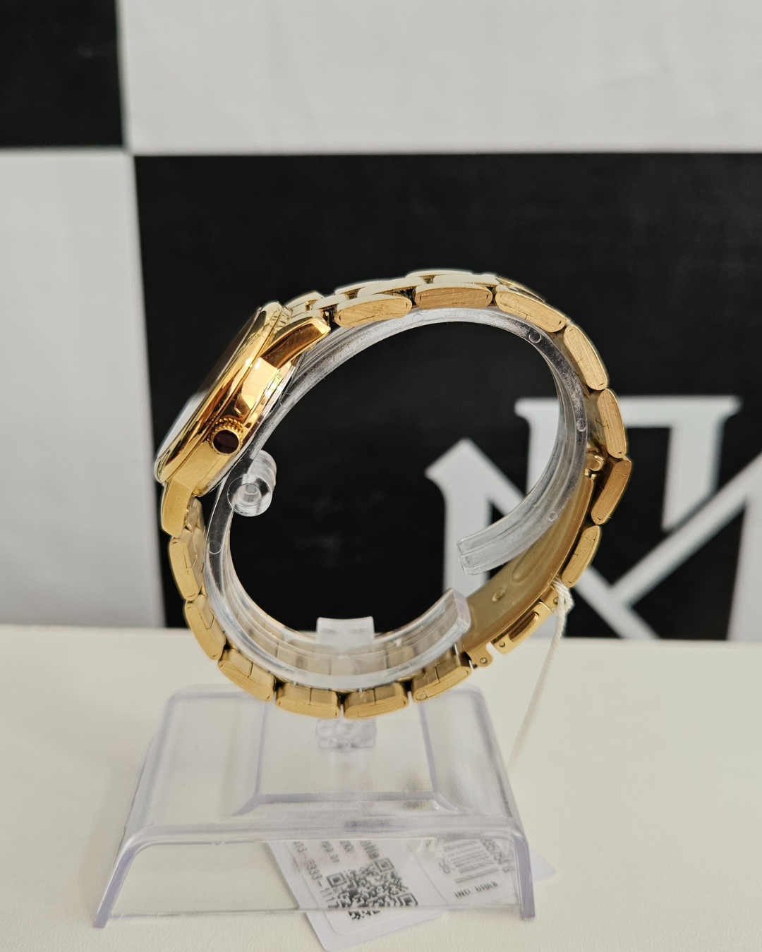 Relógio Feminino Lince Dourado