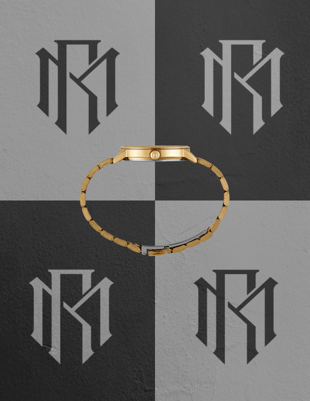 Kit Relógio Mondaine 99909LPMKDE1K1 Dourado Clássico com Colar