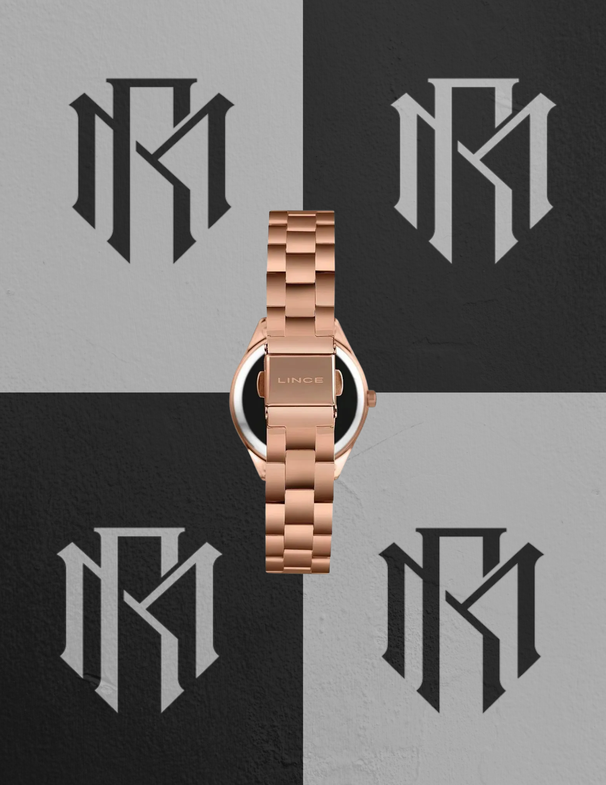 Relógio Lince LRRH273L32 P2RX Feminino Rosé Gold