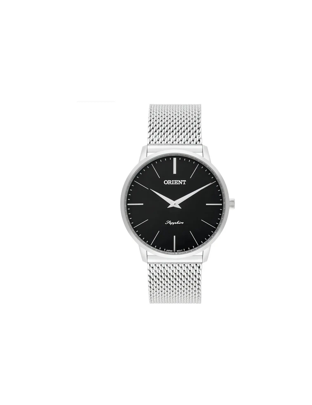 Relógio Orient Slim MBSSS007 P1SX Preto Aço Safira