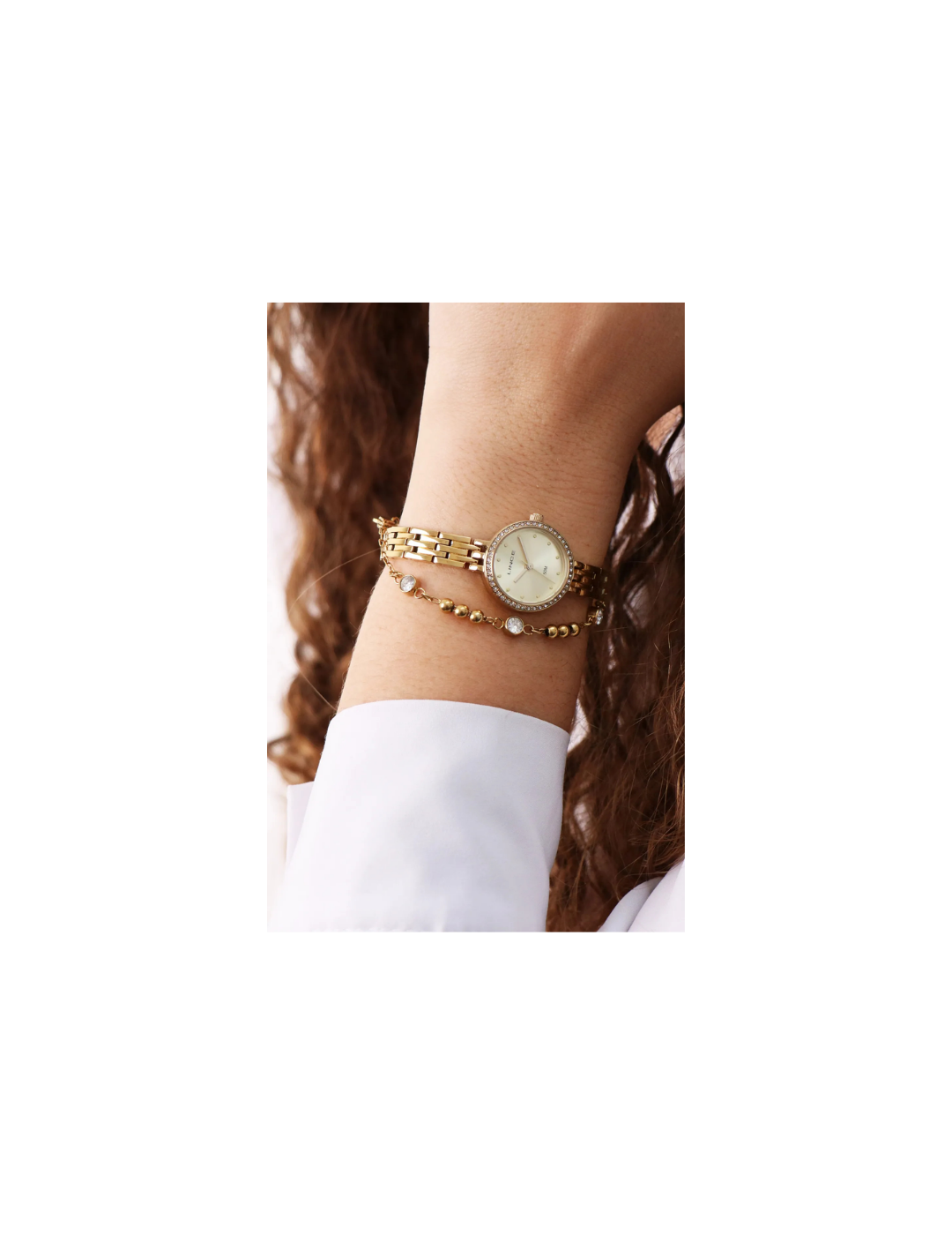 Relógio Lince LRGH293L23 C1KX Feminino Mini Dourado 50m