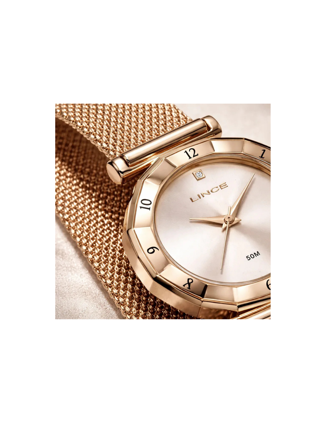 Relógio Lince LRR4834L34 R1RX Feminino Grace Rosê 34mm 50m
