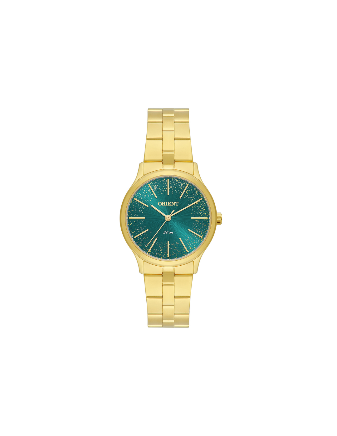 Relógio Orient FGSS0235 E1KX Feminino Dourado Analógico 5ATM