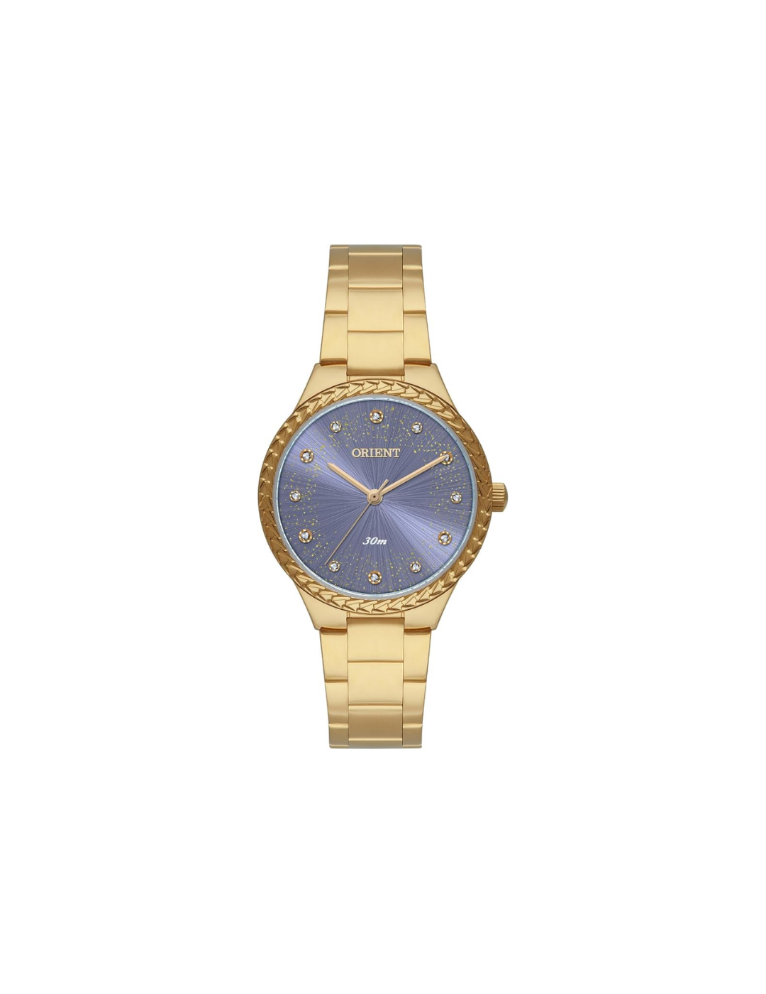 Relógio Orient FGSS0247 L1KX Feminino Lilás Dourado Analógico 30m