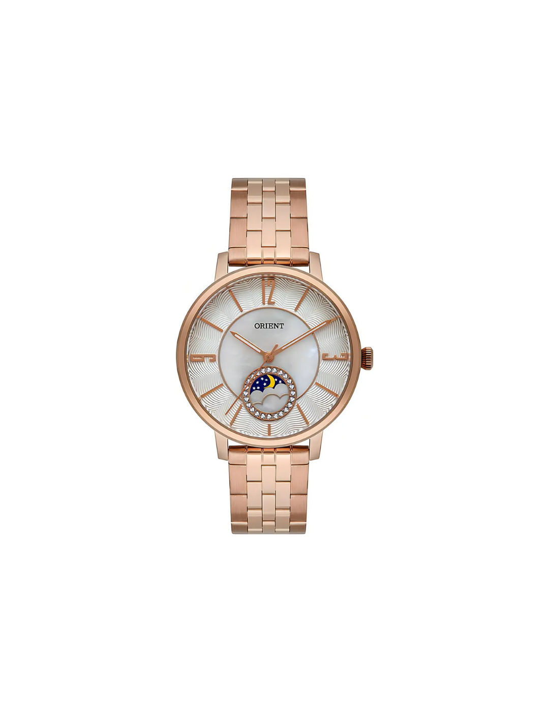 Relógio Orient FRSS0110 S2RX Feminino Rose Gold Analógico 5ATM