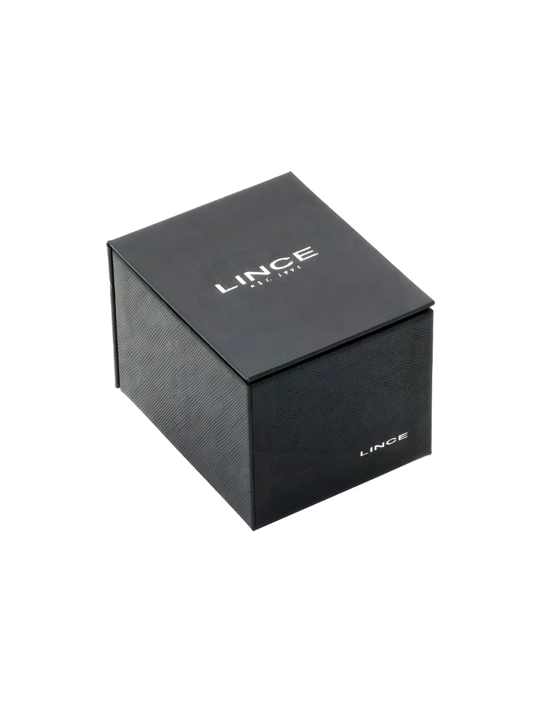 Relógio Lince Feminino Led Rose Ldr4647l Pxrx Cor do fundo Preto RM IMPORTS