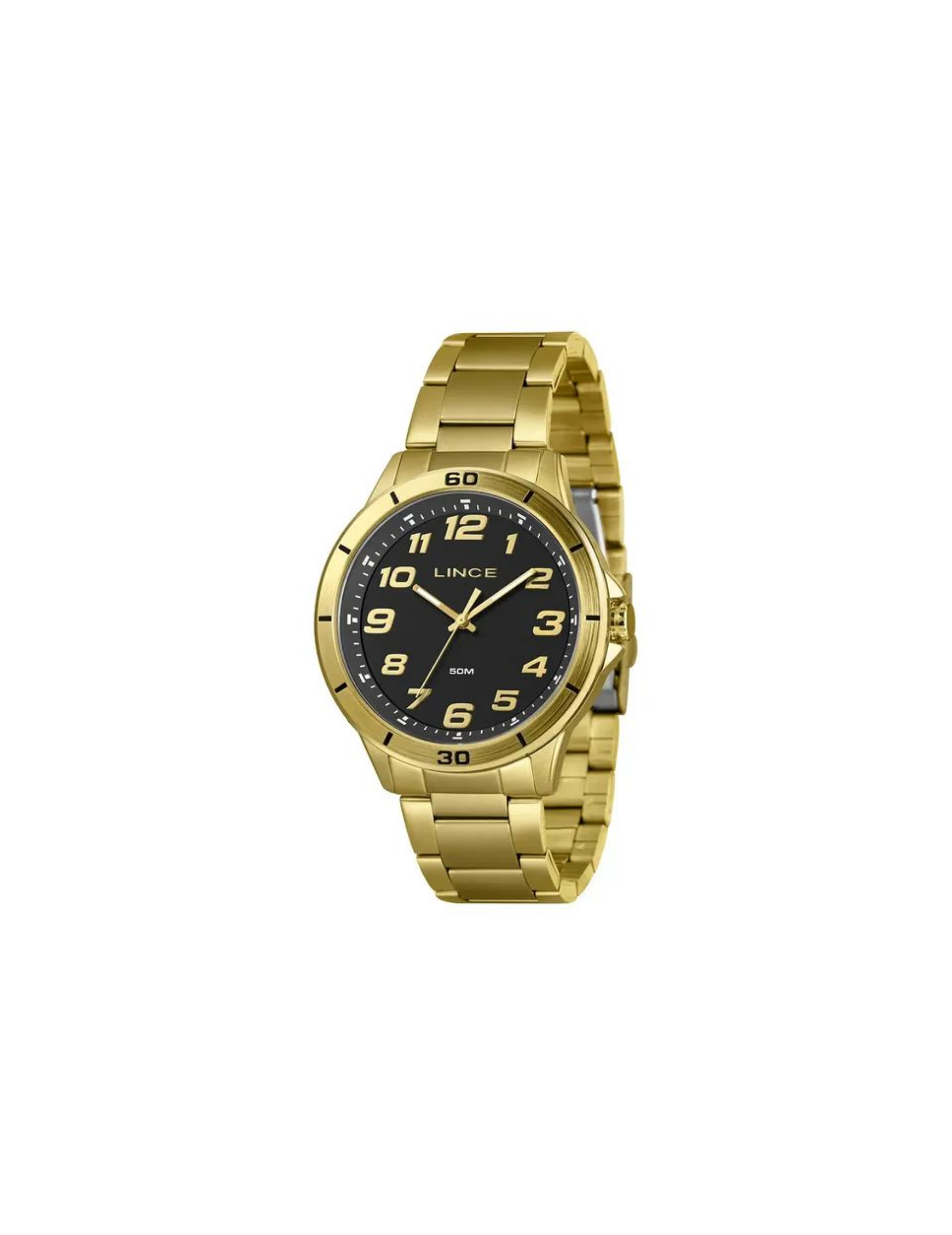 Relógio Lince MRGM003L46-P2KX Dourado Analógico