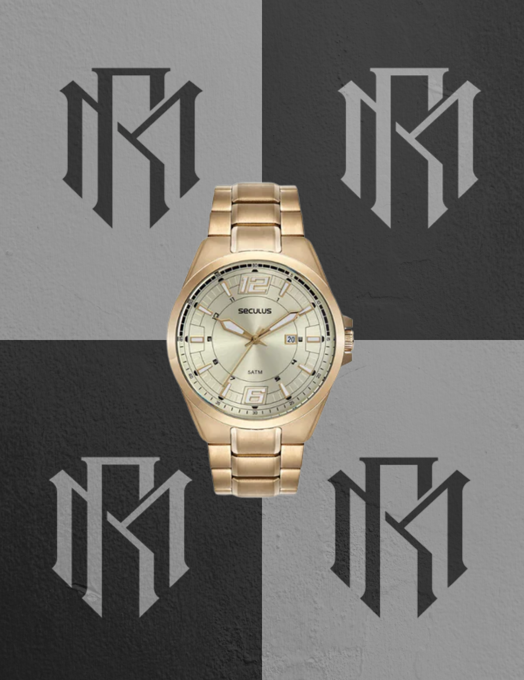 Relógio Masculino Casual Seculus 44234gpsvda3
