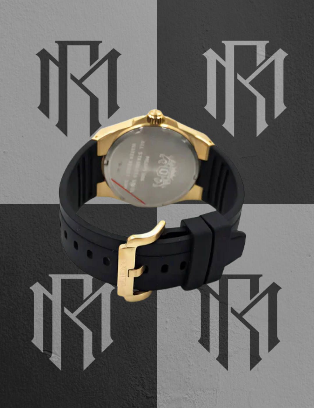 Relógio Orient MGSP1006 G2PX Preto Dourado Neo Sports 50m