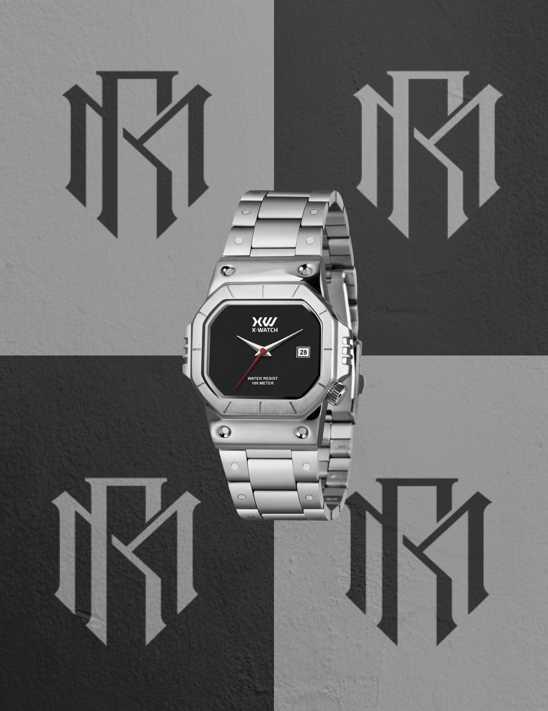 Relógio X-Watch Masculino Prata XTEEL XGSS1001