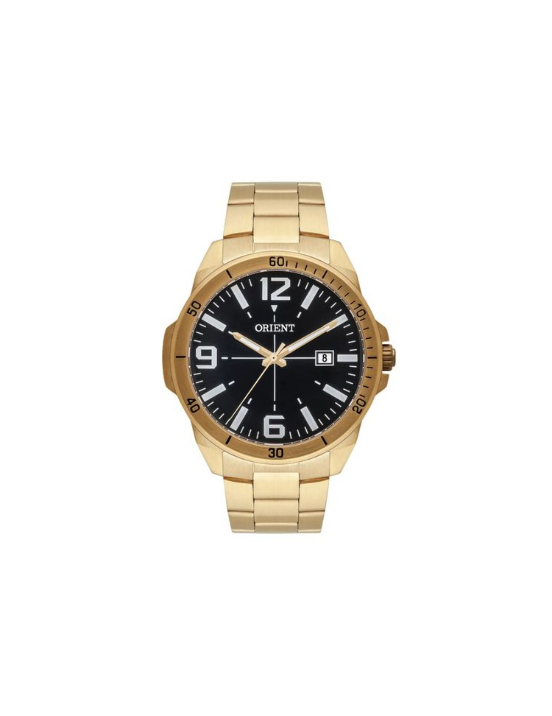 Relógio Orient Masculino Sport Dourado