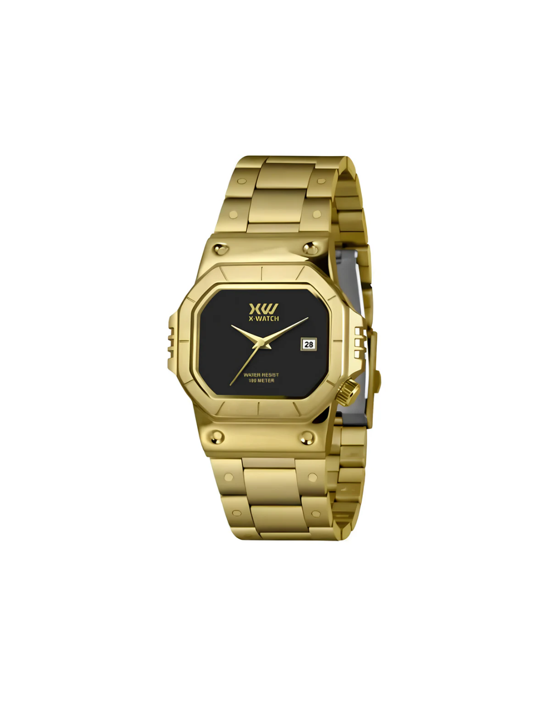 Relógio X-Watch Masculino Dourado XGGS1001 RM IMPORTS
