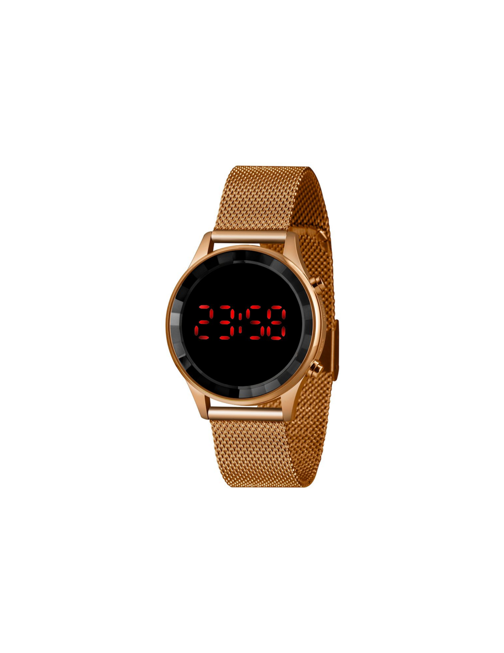 RELOGIO LED FEMININO CLASSICO LDR4647L ROSE GOLD