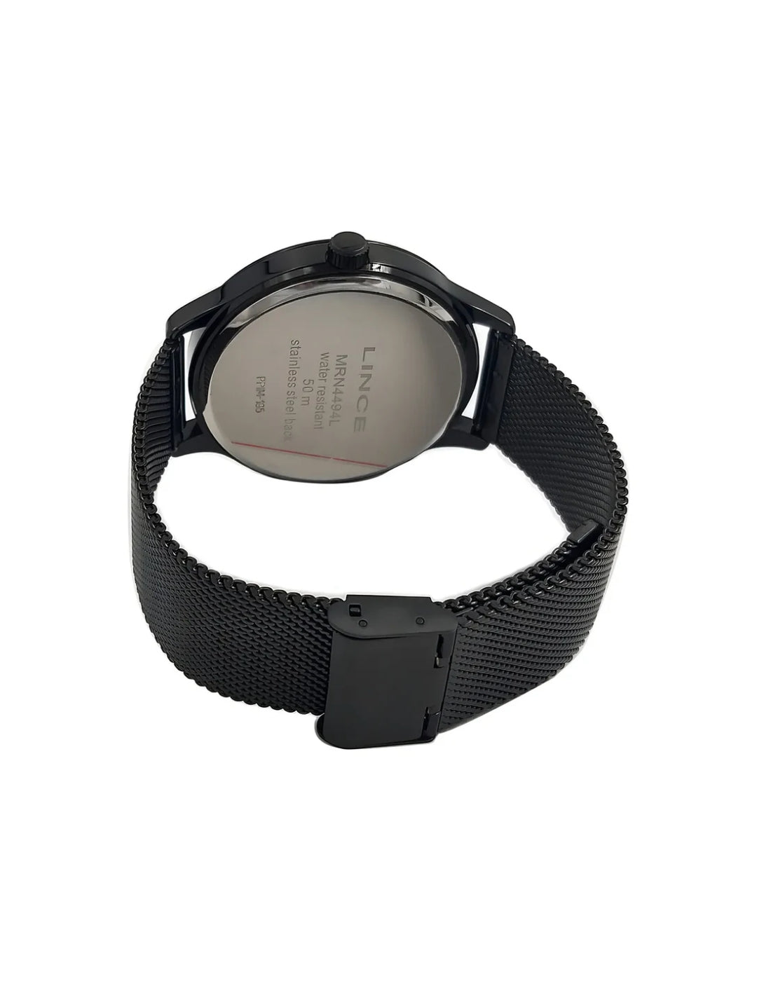Relógio Lince Masculino Preto Aço Inox Mrn4494l Papx Analógico Quartz RM IMPORTS